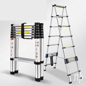 1.9M BY 1.9M Double Telescopic Ladder - thumbnail 2