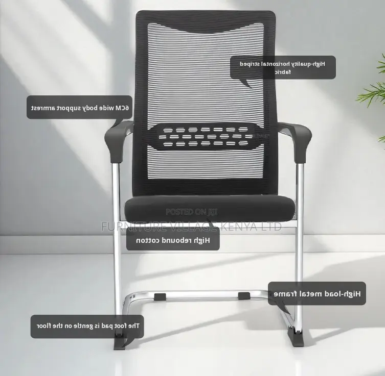 Office Chair;Mesh Visitor Conference Meeting Chair for Office