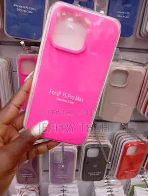 Silicone Phone Cases 14 Pro Max and 15 Pro Max.