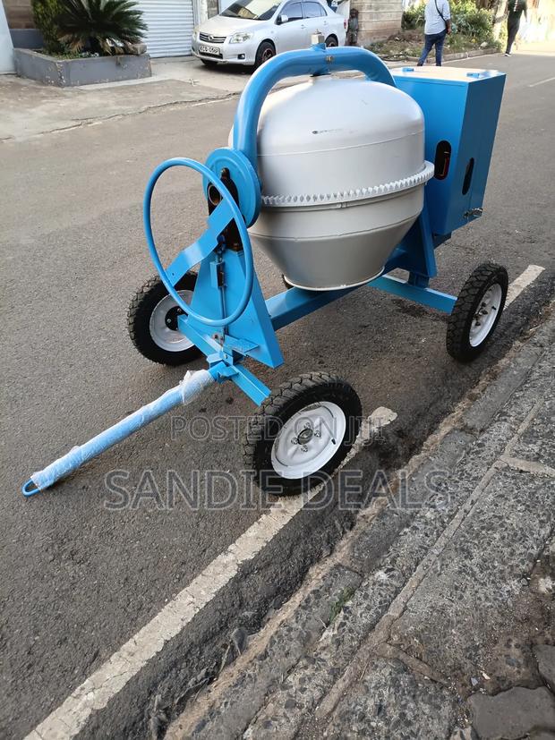 Site Construction Concrete Mixer 400l - thumbnail 2