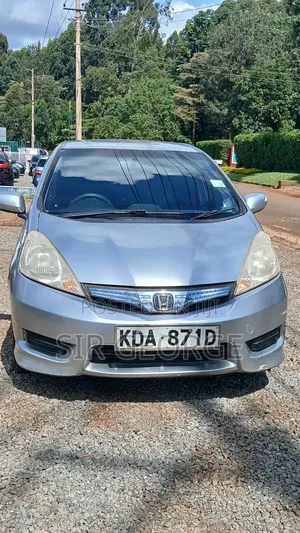 Honda Fit Shuttle 2013 Silver