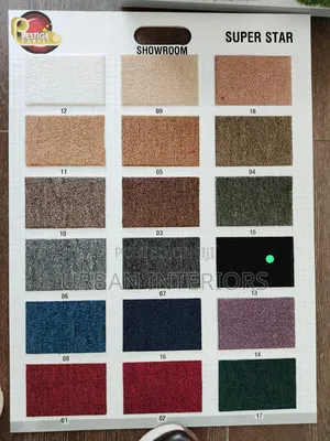 Office Carpets Office Carpets on a Display Chart