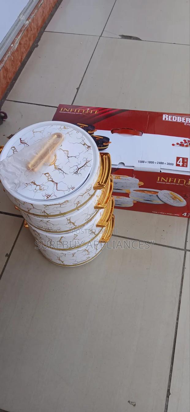 4pcs Infinite Insulated Hotpots Set
