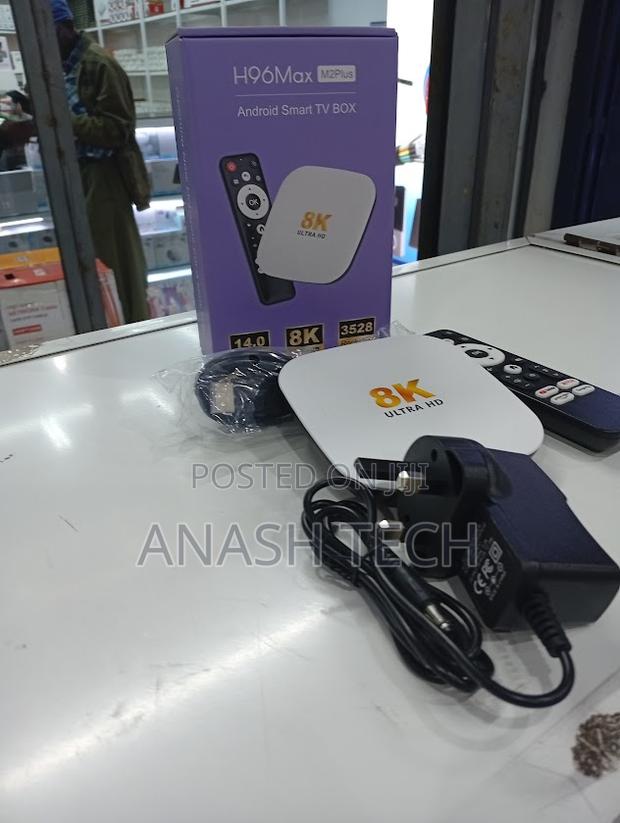H96 Max Android 14.0 Smarttv Box 4gb+128gb Storage Capacity