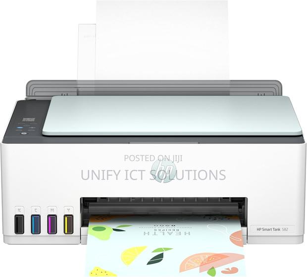 Hp Smart Tank 582 All-in-One Printer, Print, Copy and Scan - Wireless