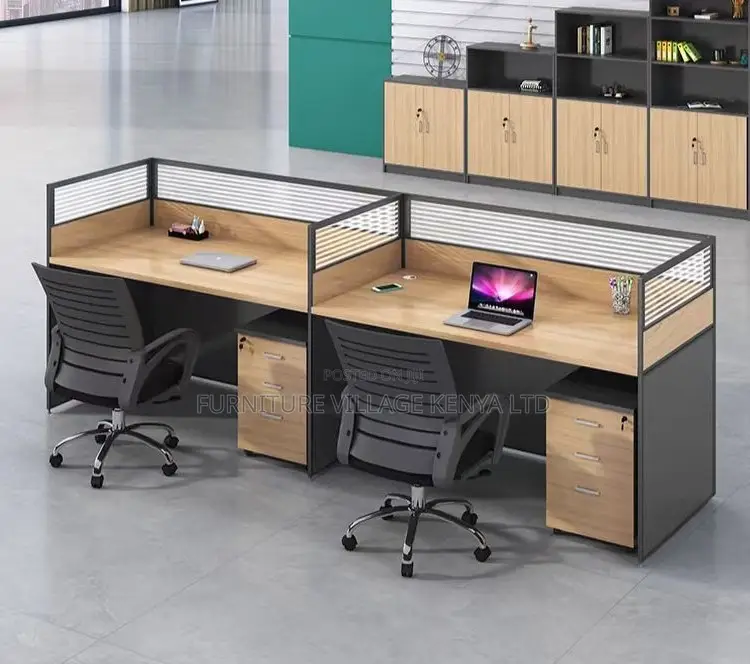 Office Workstation; 2-Way Workstation 2.4m X 0.6m