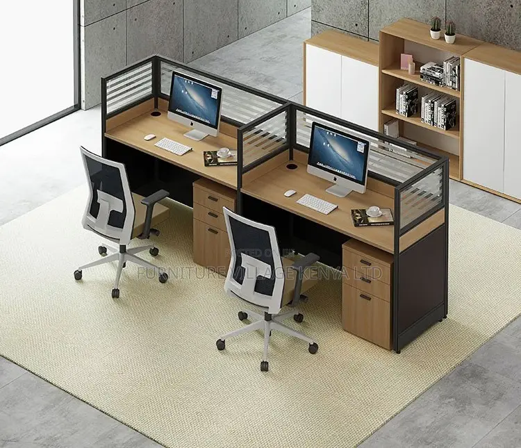 Office Workstation; 2-Way Workstation 2.4m X 0.6m