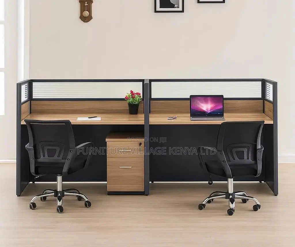 Office Workstation; 2-Way Workstation 2.4m X 0.6m