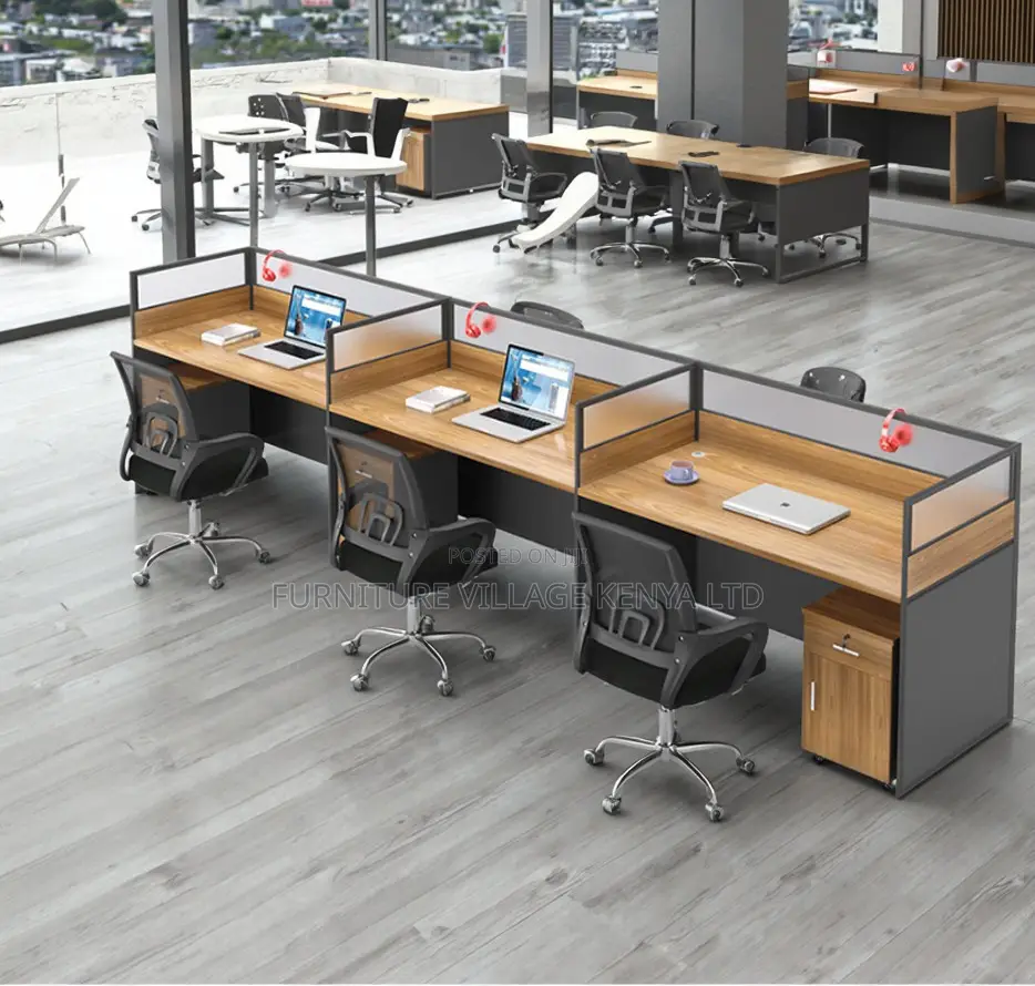 Office Workstation; 2-Way Workstation 2.4m X 0.6m
