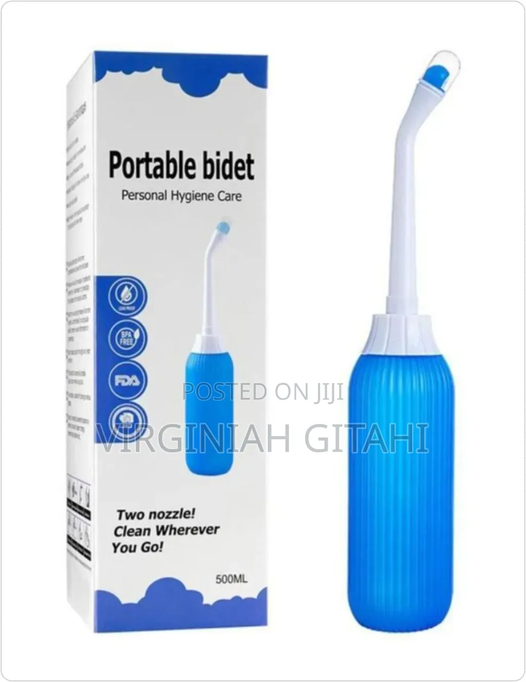 Blue Portable Bidet