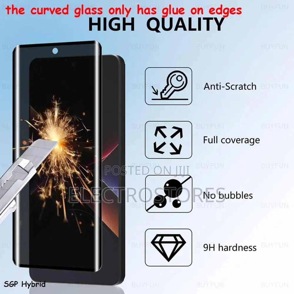 Tecno Camon 40 Pro Privacy Glass Protector