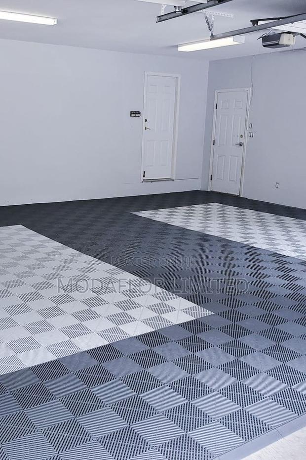 Garage Tiles for Heavy Duty Floor Protection and Safety Use