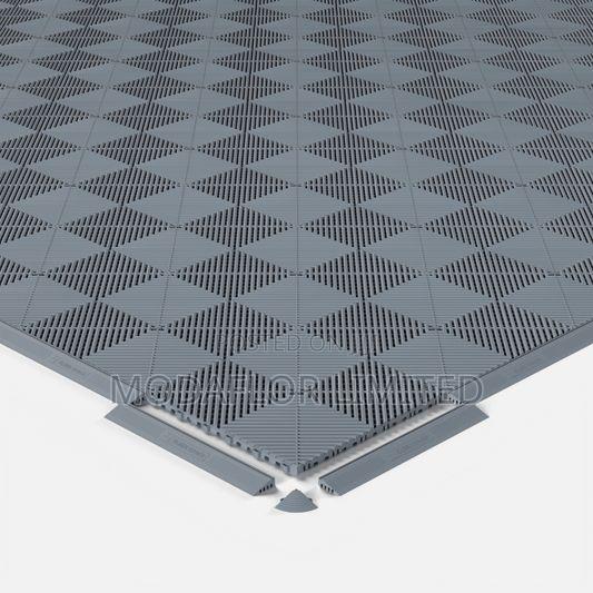 Interlocking Garage Tiles for Workshop and Industrial Floor Use