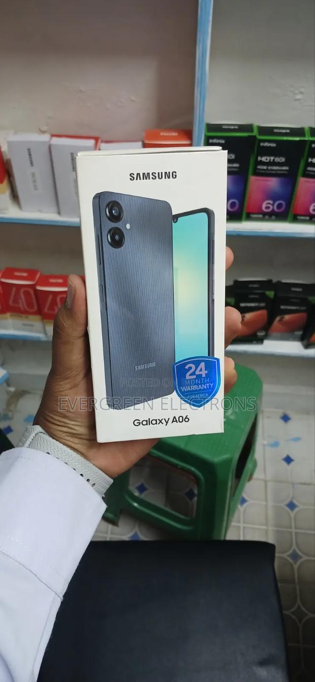 New Samsung Galaxy A06 64 GB Black