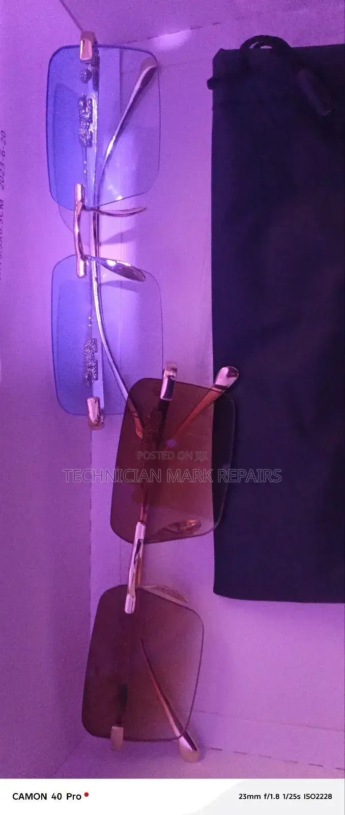Cartier Pink Generic Glasses , in Black, Brown Etc