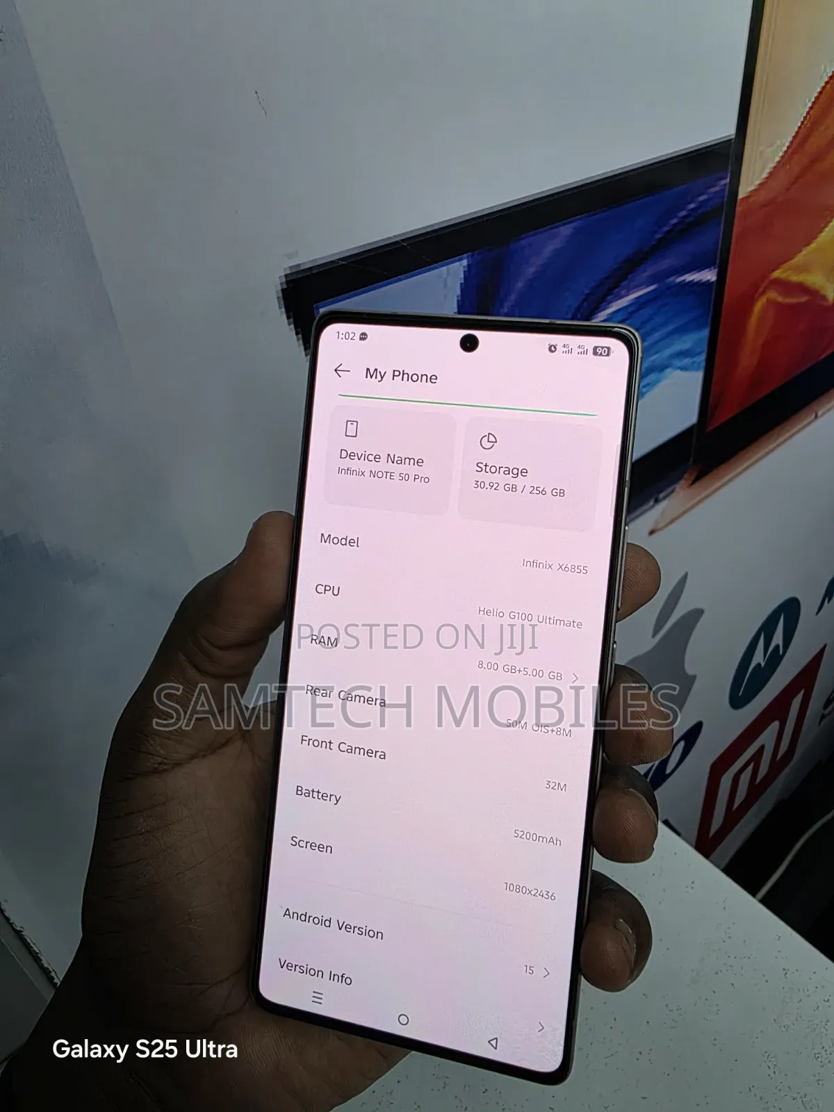 Infinix Note 50 Pro 256 GB Rose Gold
