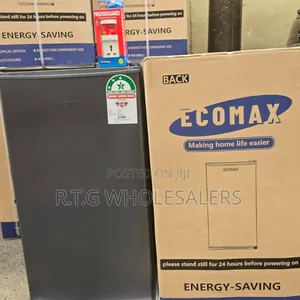 Dark Silver 90l Ecomax Refrigerator With Guard