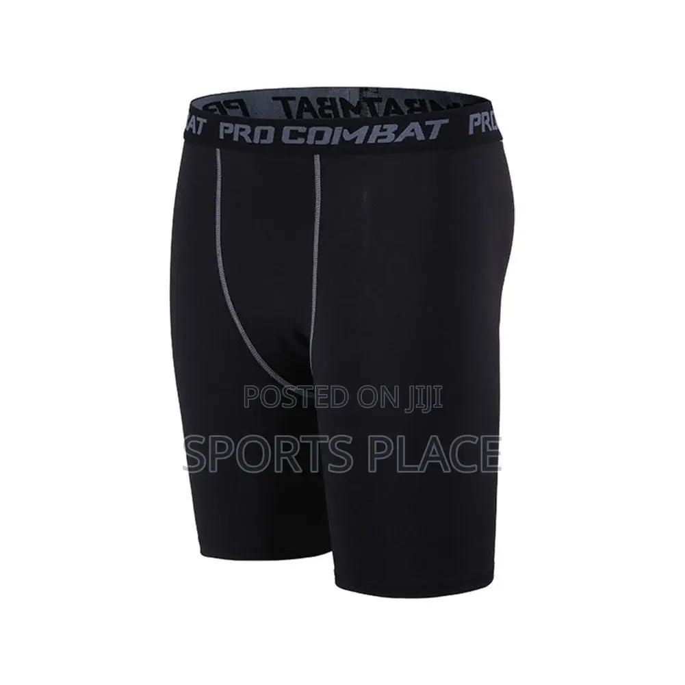 Black Compression Leggings - Short Tights