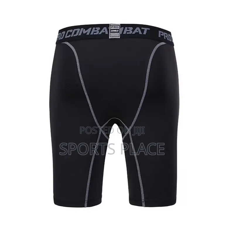 Black Compression Leggings - Short Tights