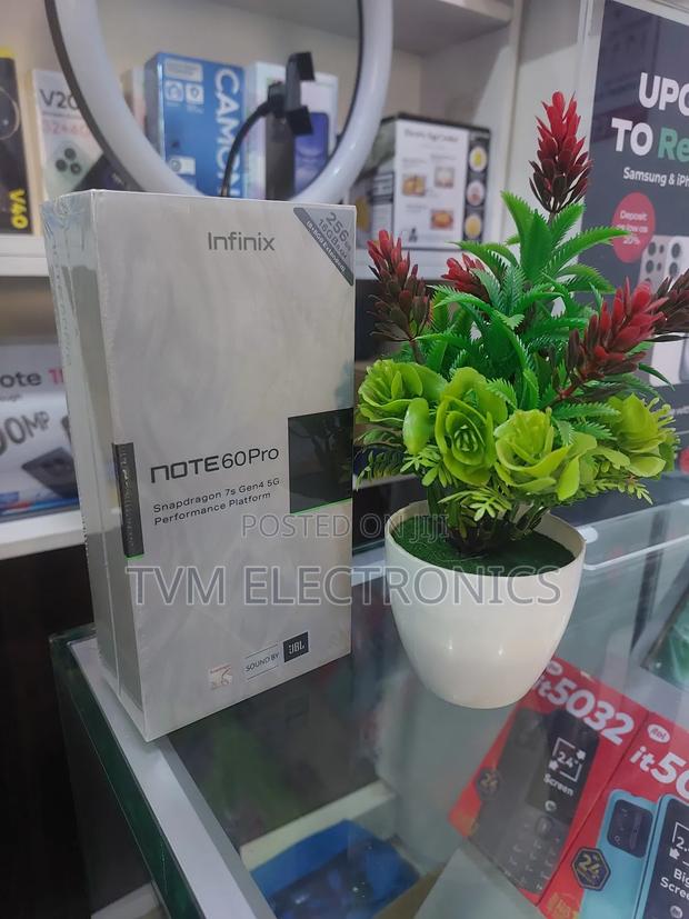 New Infinix Note 60 Pro 256 GB Black - thumbnail 2