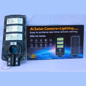 Ultra Hd Ai Solar Camera +Lighting 2in1