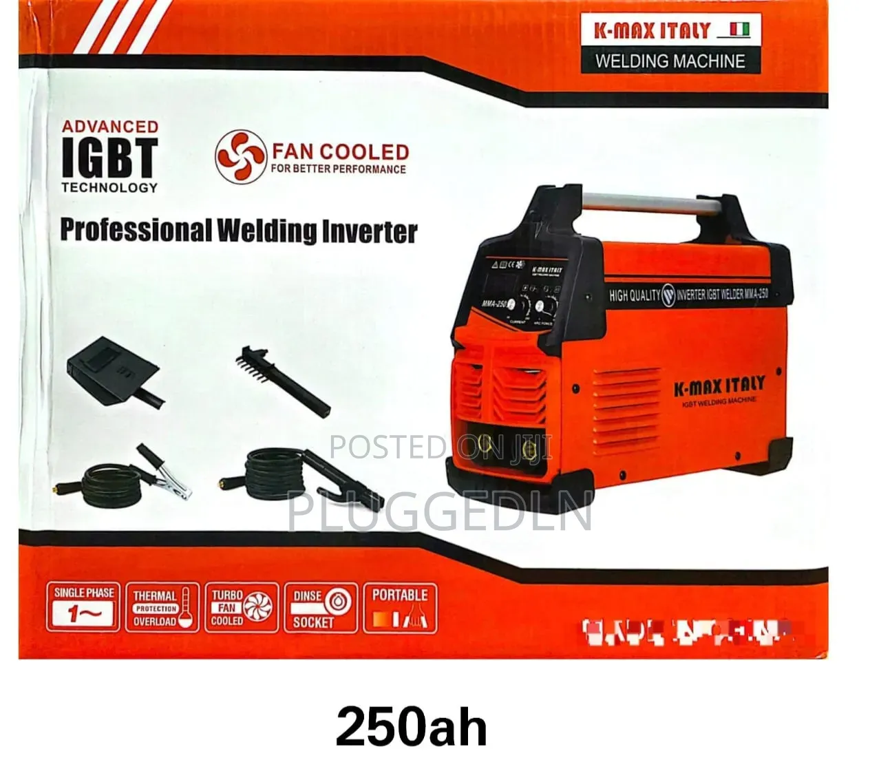 K-Max Italy 250ah Inverter Advanced Igbt Welding Machine.