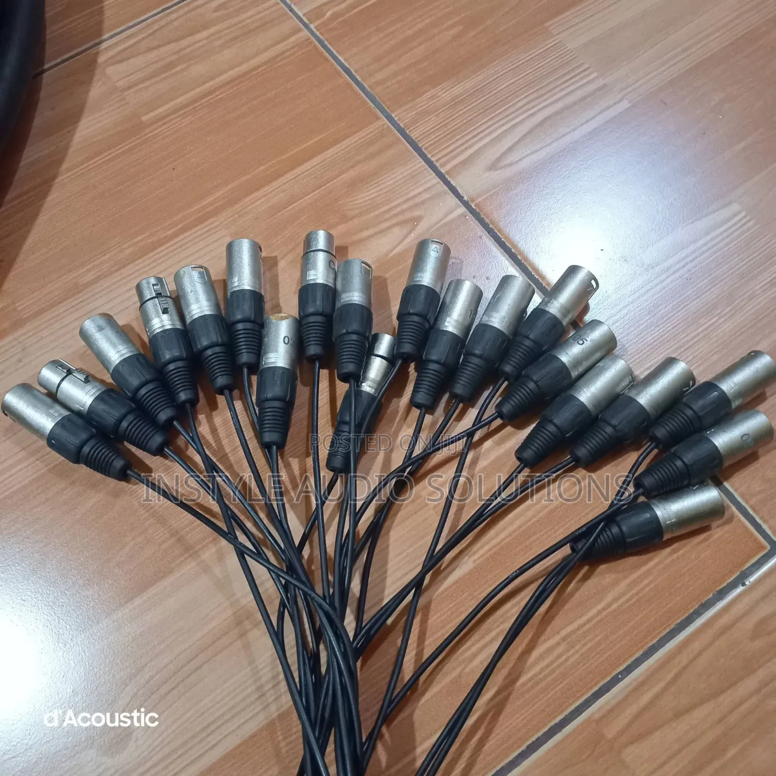 20 Channels Fire Cable 50 Meters Long Heavy Gauge Cable
