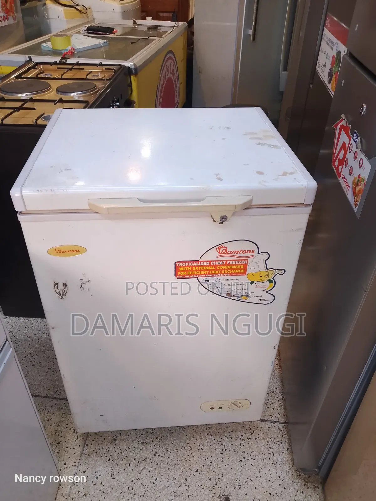 100litres Deep Freezer (Ramtons)