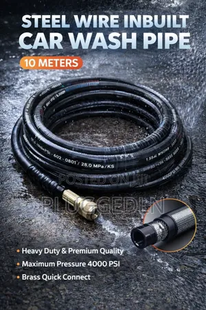 10-Meter Steel Wire Inbuilt Car Wash Pipe