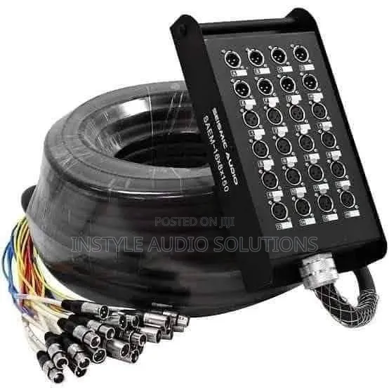 Stage Snake Cable With Stage Box 24 Input Channels 8 Return Channel
