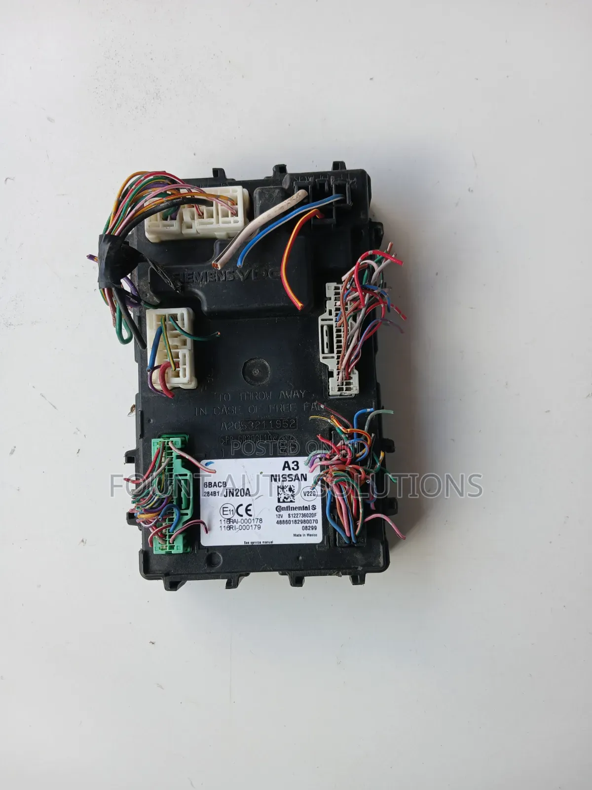 BCM Module for Nissan Teana
