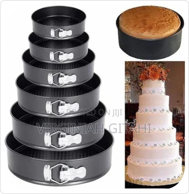 Durable Nonstick 6in1 Cake Mould/Baking Tins * - main view