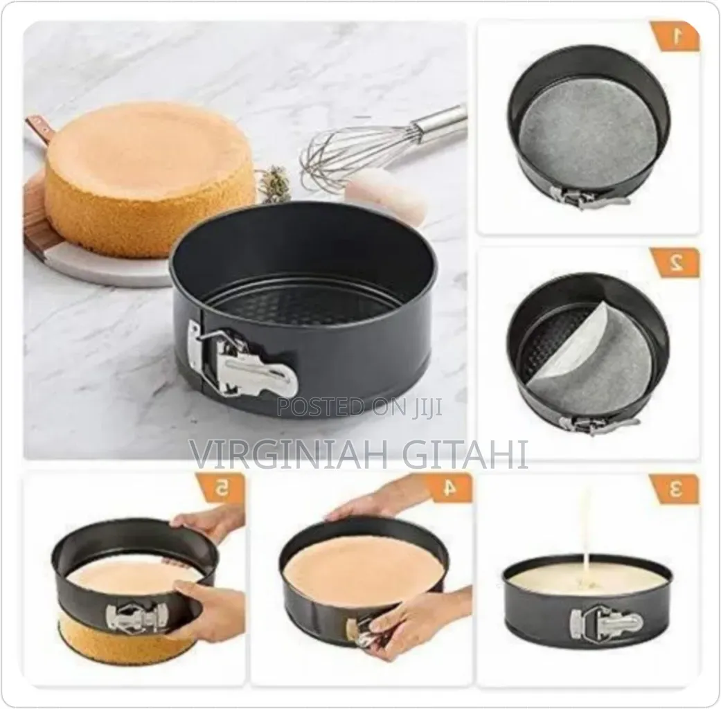 Durable Nonstick 6in1 Cake Mould/Baking Tins *