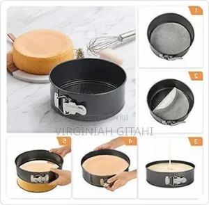Durable Nonstick 6in1 Cake Mould/Baking Tins *