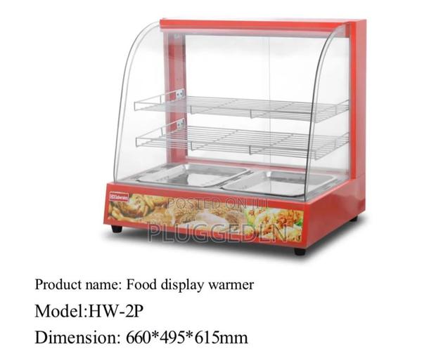 Hw-2p Commercial Food Display Warmer,