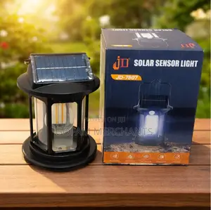 Retro Solar Light Garden Outdoor Lamp With Motion Sensor
