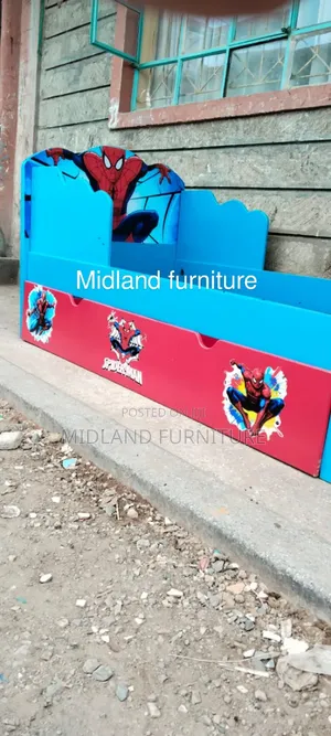 Spiderman Themed Bed for Boys