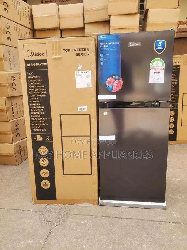 187litres Midea Double Door Refrigerator