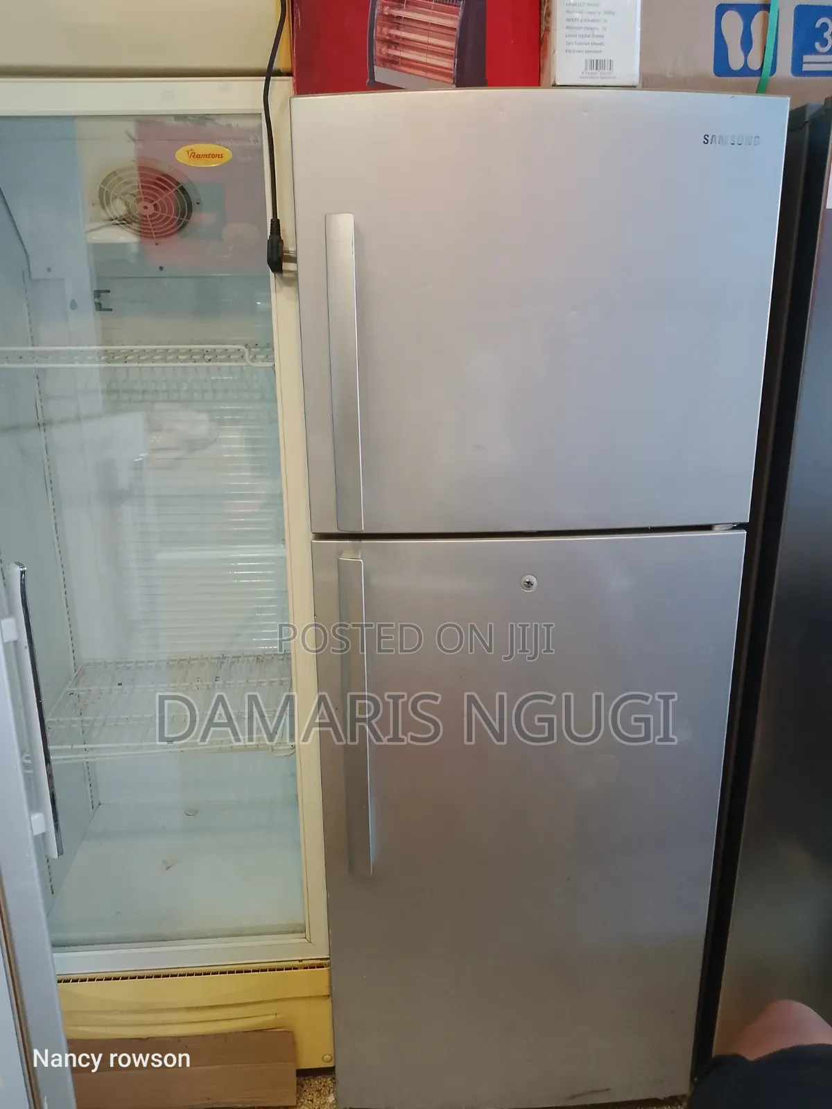 No Frost Samsung Fridge (Gray)
