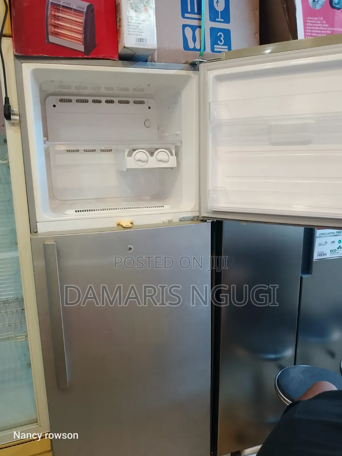 No Frost Samsung Fridge (Gray)