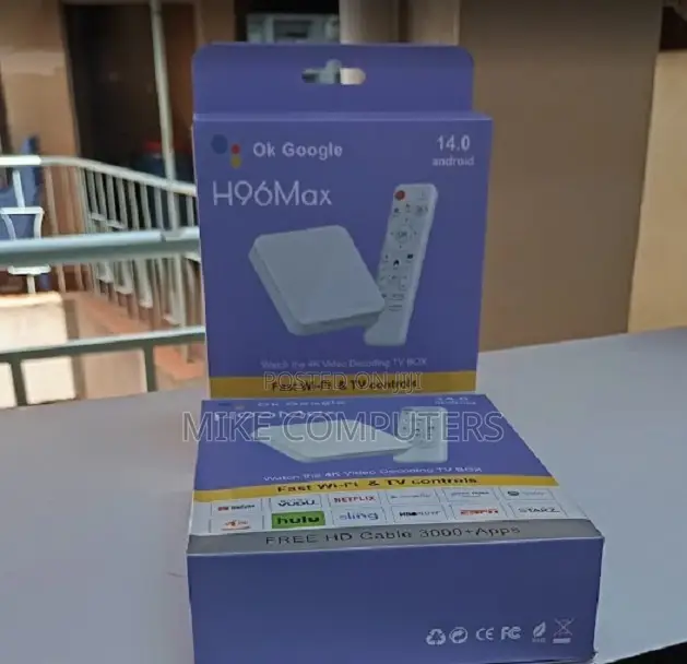 H96 Max 2gb Ram 16gb Rom Best Android 14 Tv Box H96max Android Box