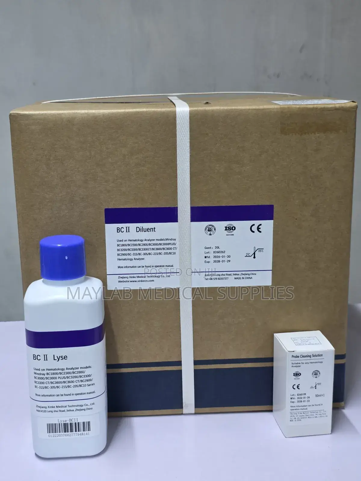 Diluent Reagent 20L Open System | CBC Hematology Analyzer Lab Reagent
