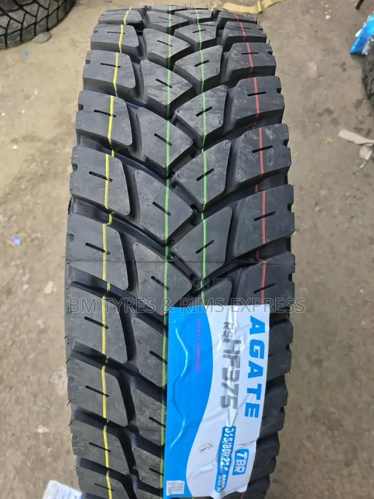 315 /80 R22. 5 Agate Tyres (Diff)