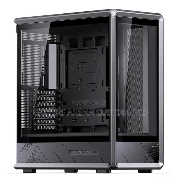Jonsbo D401 Atx Gaming Pc Case Seaview Black. - thumbnail 2
