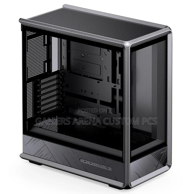 Jonsbo D401 Atx Gaming Pc Case Seaview Black. - thumbnail 4