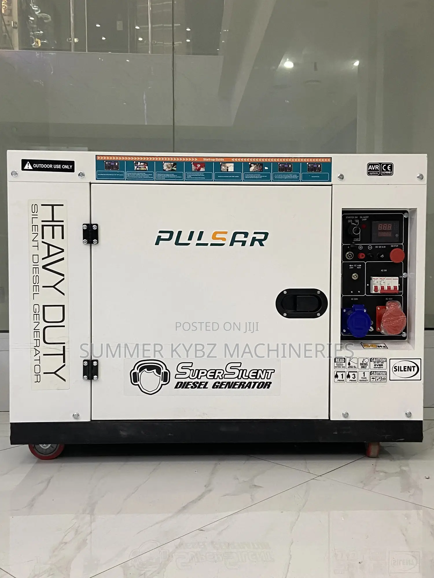 15kva Silent Diesel Generator With Ats