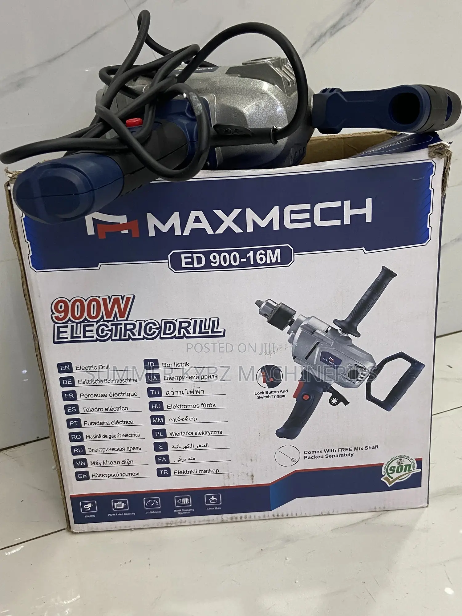 Maxmech 900w Electric Drill
