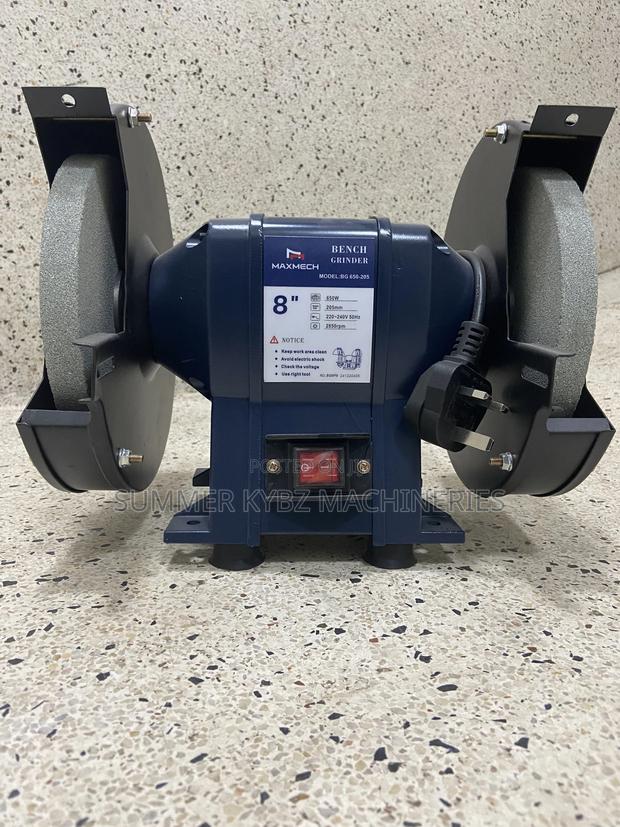 650 Watts Electric Bench Grinder/ Maxmech Electric Bench - thumbnail 2