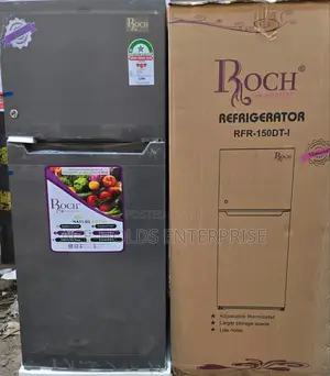 Roch 150dt Double Door 125 Litres Fridge (Top Freezer)