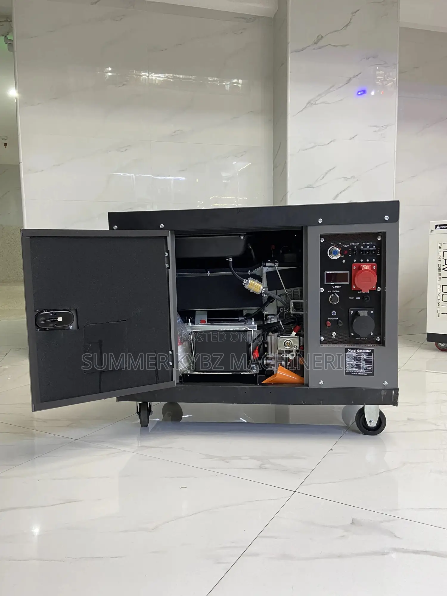 Dual Phase Silent Diesel Generator (Cigma-Uk) 15kva